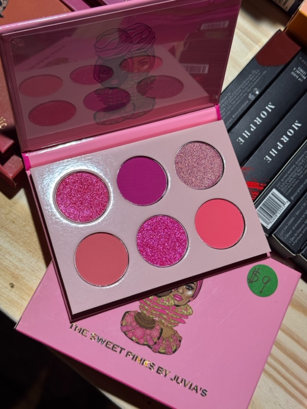The Sweet Pinks 6-Color Eyeshadow Palette — Pink by Juvia’s original